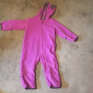 Columbia bunting suit 18 24 months PINK